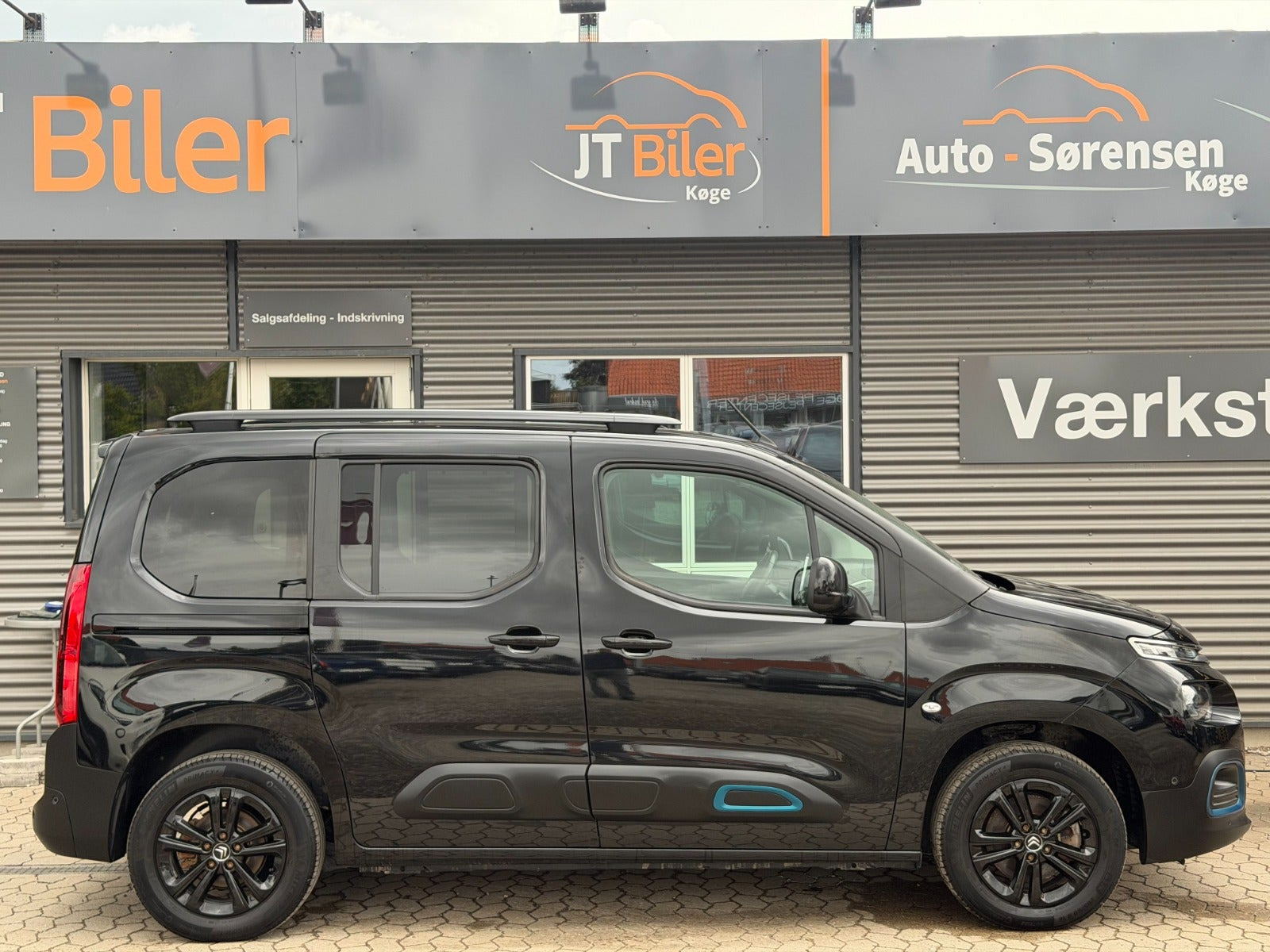 Sort Citroën ë-Berlingo fra 2023