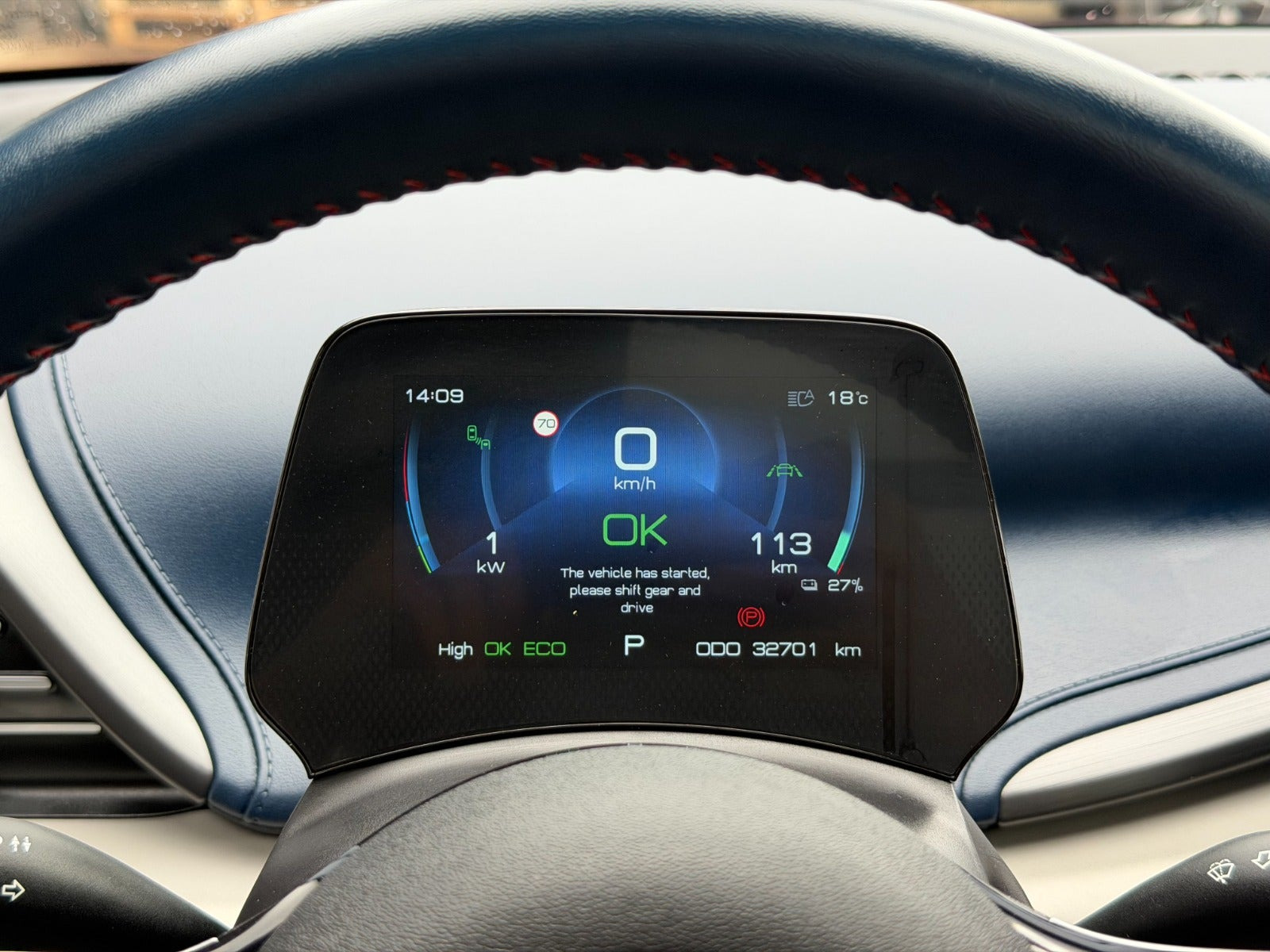 Rød BYD Atto 3 fra 2022
