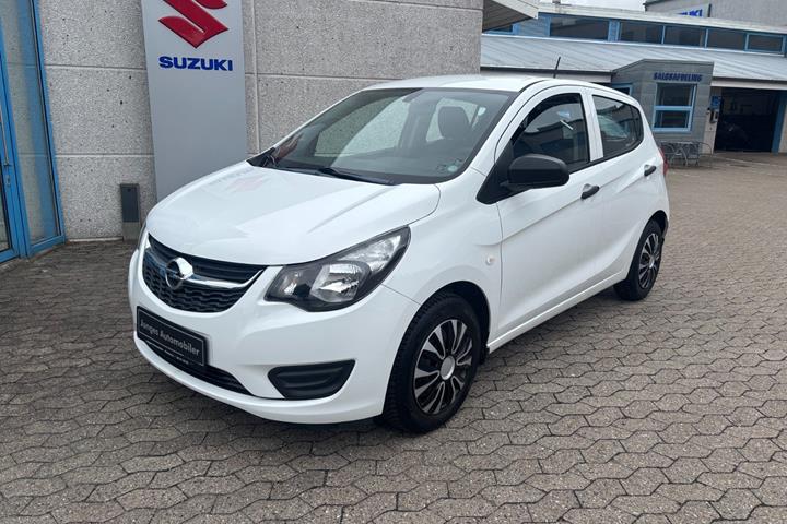 Hvid Opel Karl fra 2016
