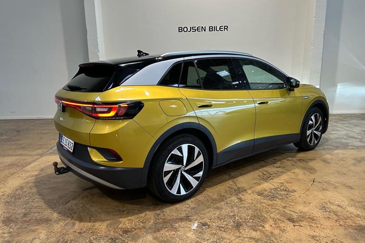 Gul VW ID.4 fra 2021