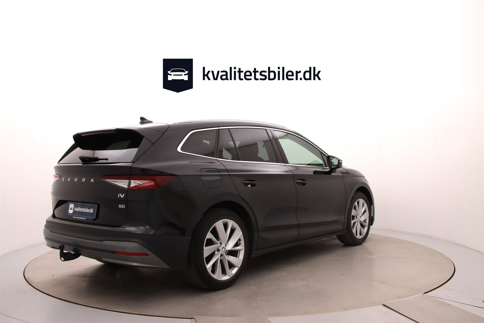 Sort Skoda Enyaq fra 2022