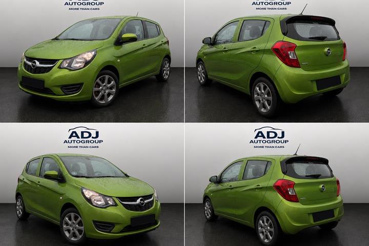 Grøn Opel Karl fra 2015