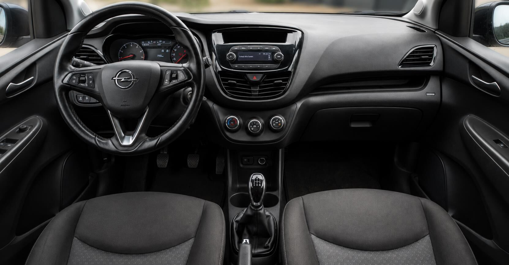 Grøn Opel Karl fra 2015