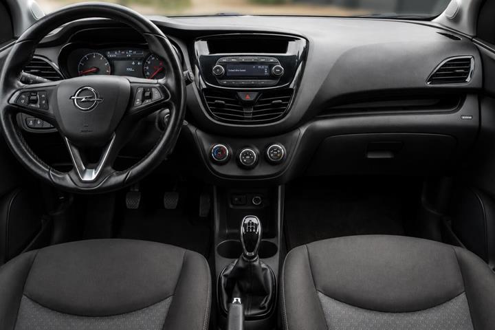 Grøn Opel Karl fra 2015