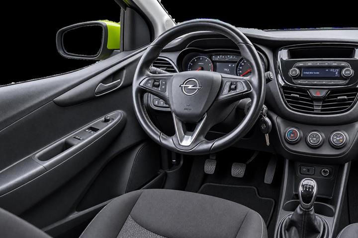Grøn Opel Karl fra 2015