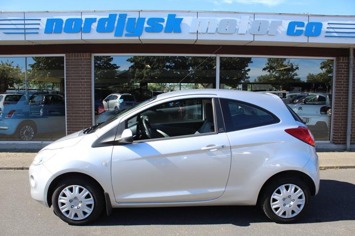 Sølv Ford Ka fra 2010