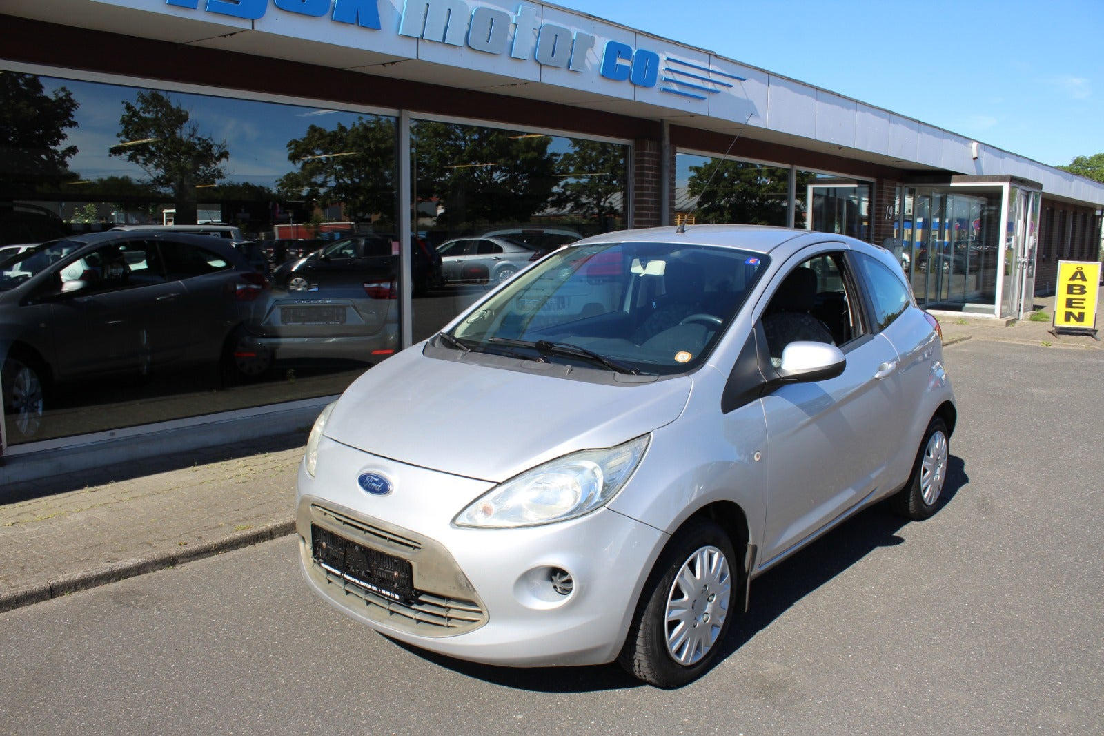 Sølv Ford Ka fra 2010
