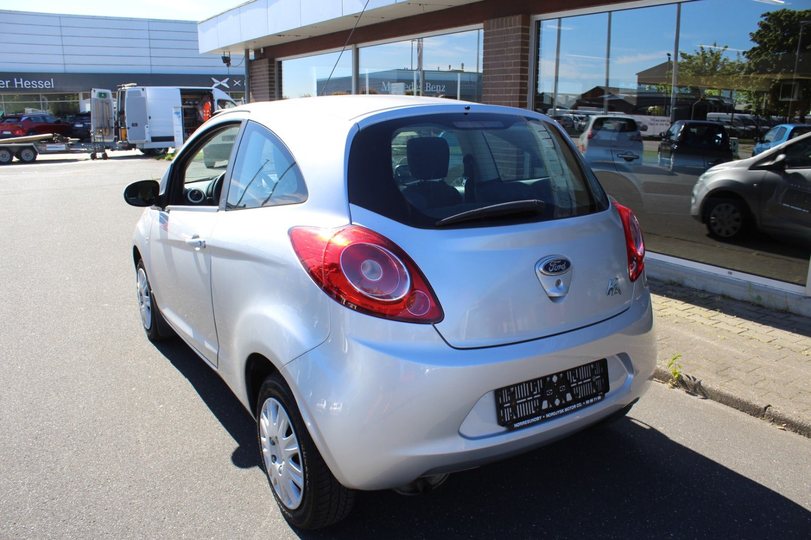 Sølv Ford Ka fra 2010