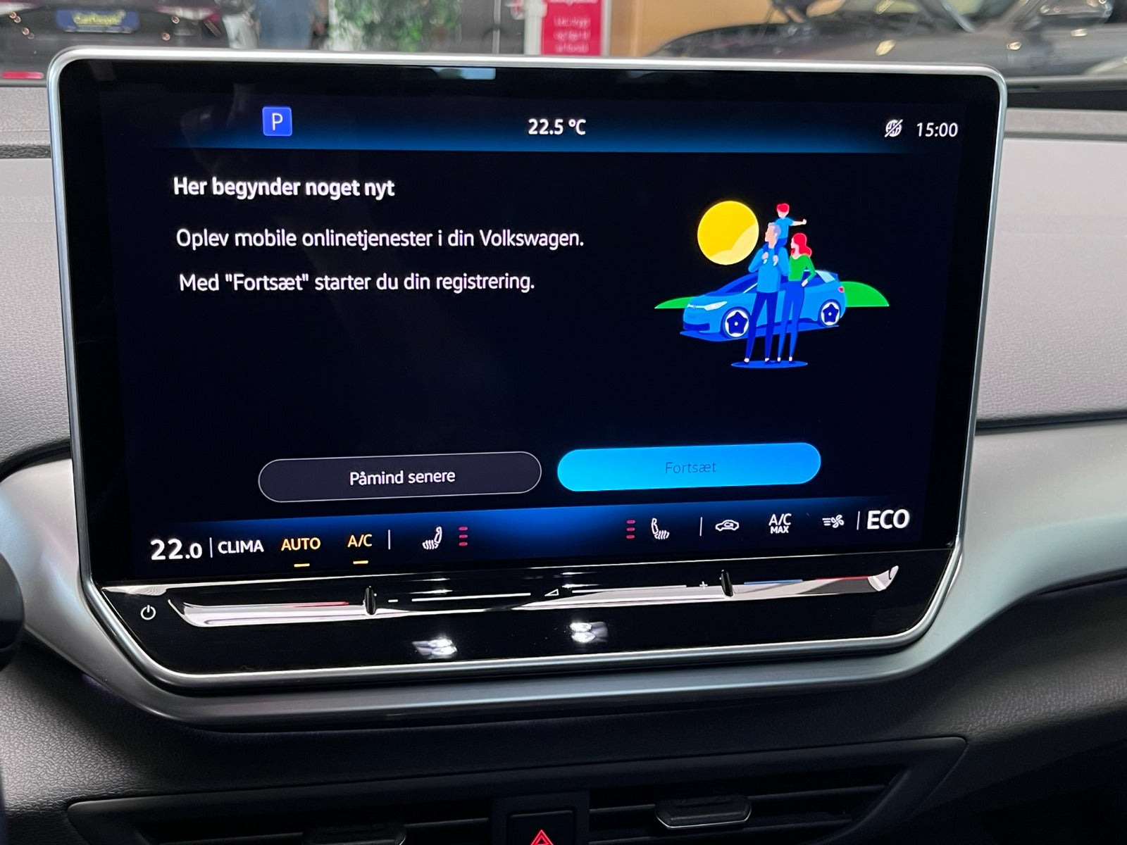 Grå VW ID.4 fra 2024