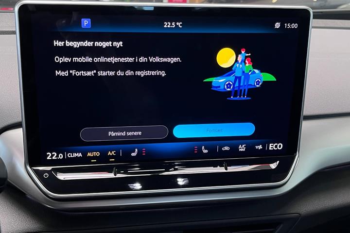 Grå VW ID.4 fra 2024