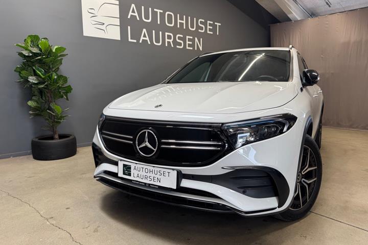 Hvid Mercedes EQA350 fra 2022