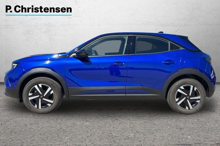 Blå Opel Mokka-e fra 2025