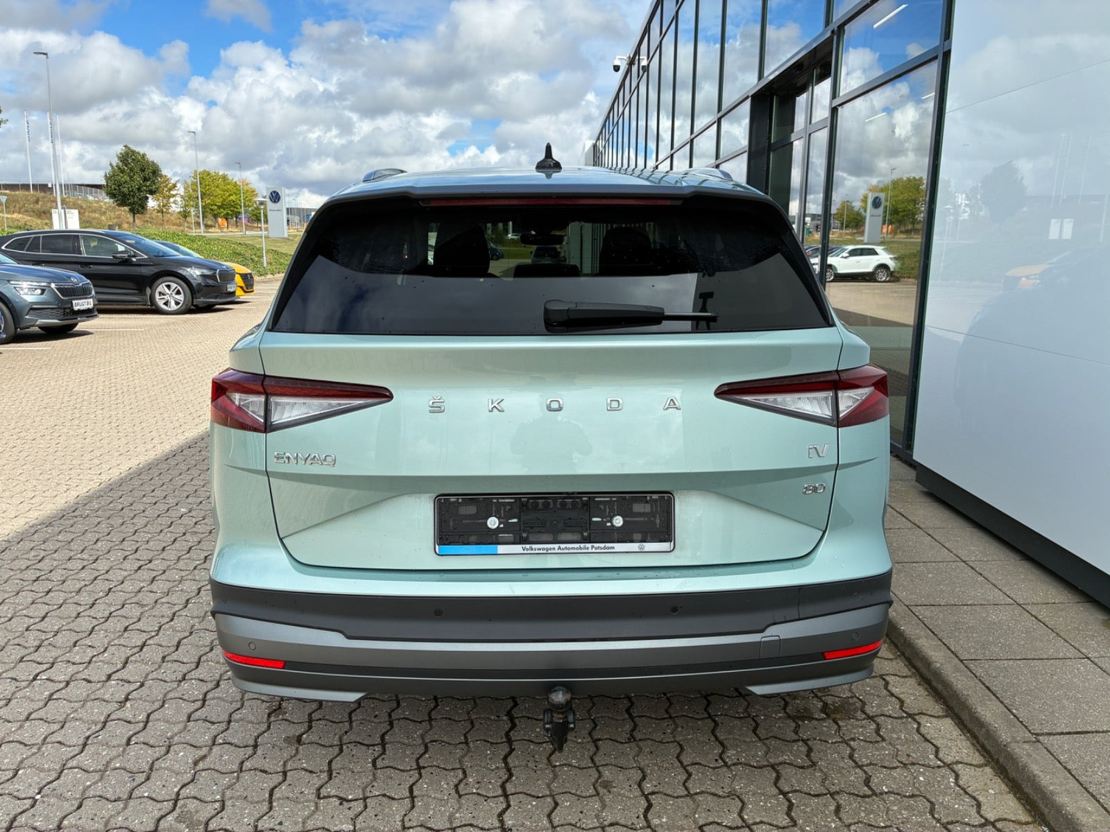 Sølv Skoda Enyaq fra 2023