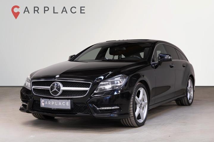Sort Mercedes CLS500 fra 2012