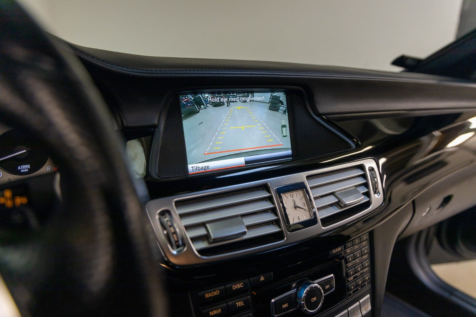 Sort Mercedes CLS500 fra 2012