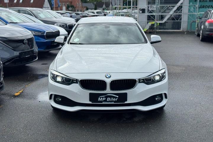 Hvid BMW 420d fra 2019