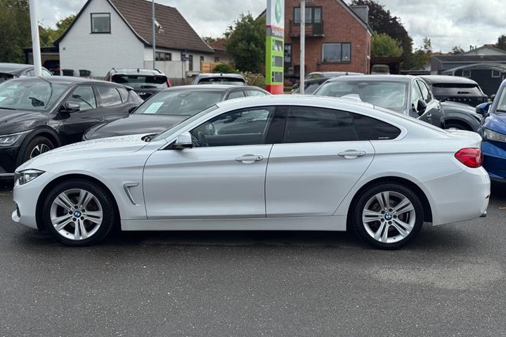 Hvid BMW 420d fra 2019