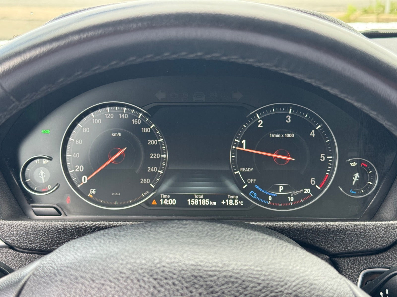 Hvid BMW 420d fra 2019
