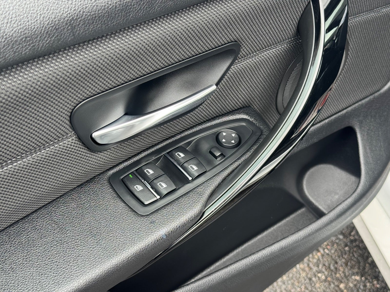 Hvid BMW 420d fra 2019