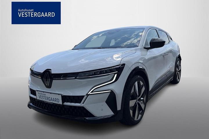 Hvid Renault Megane E-Tech fra 2025