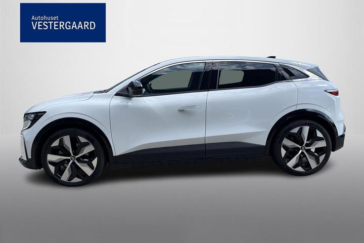 Hvid Renault Megane E-Tech fra 2025