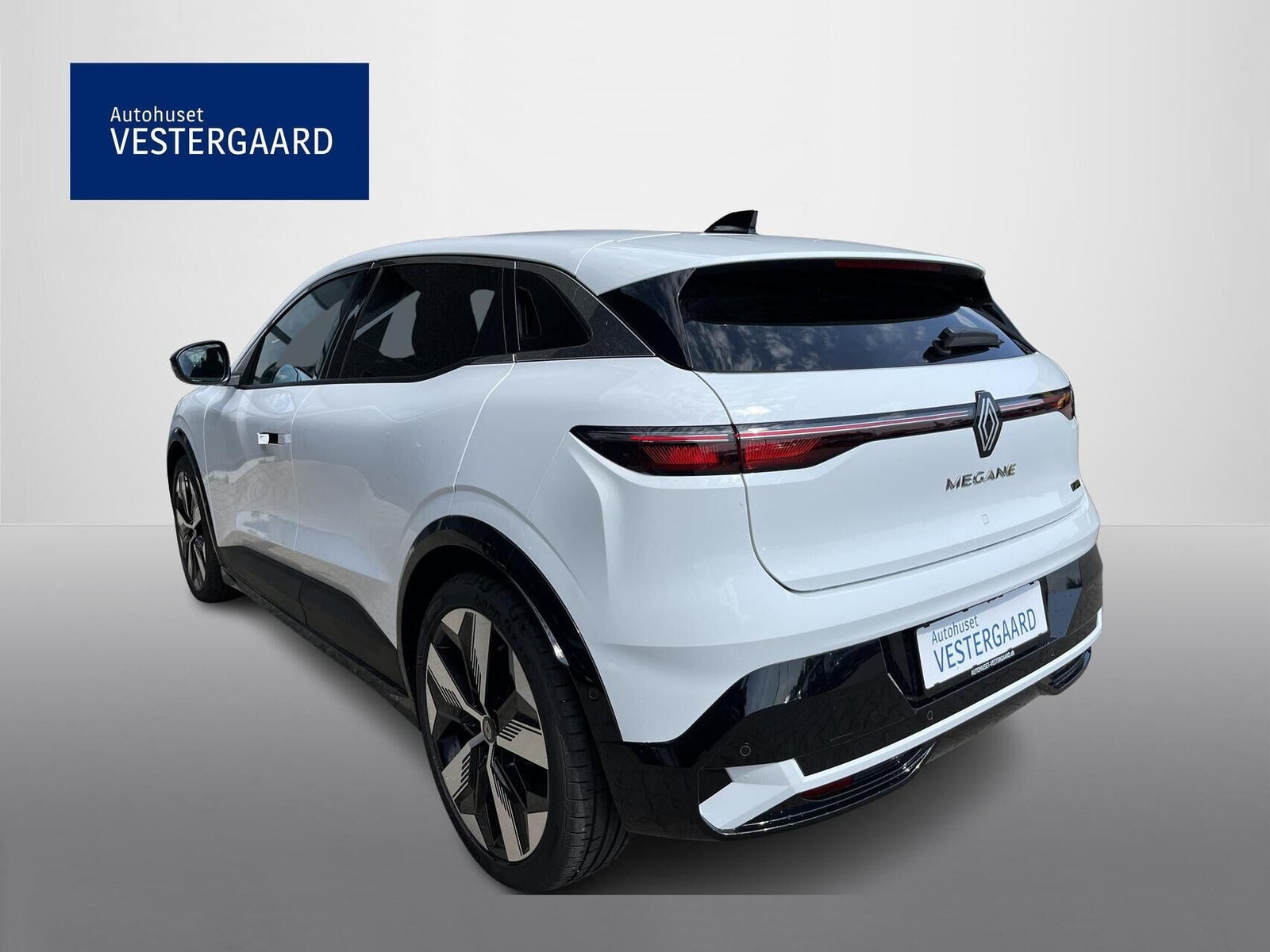 Hvid Renault Megane E-Tech fra 2025