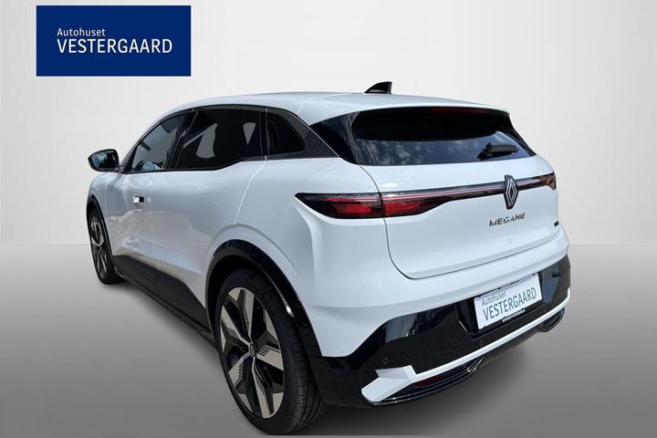 Hvid Renault Megane E-Tech fra 2025