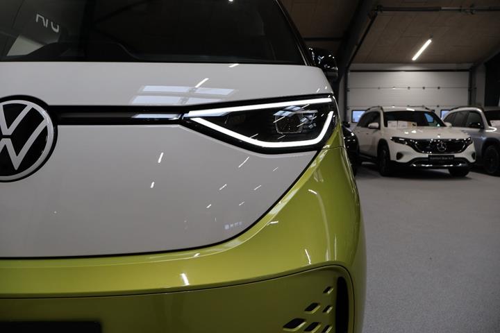 Gul VW ID.Buzz fra 2023