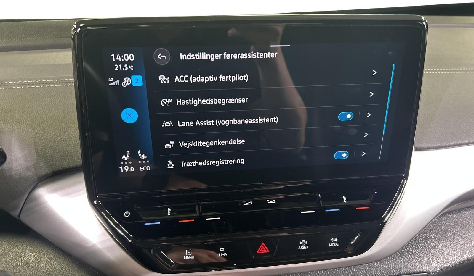 Hvid VW ID.4 fra 2022