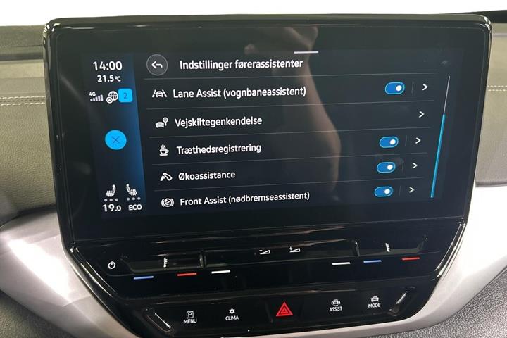 Hvid VW ID.4 fra 2022