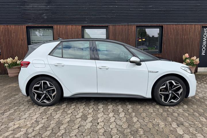Hvid VW ID.3 fra 2022