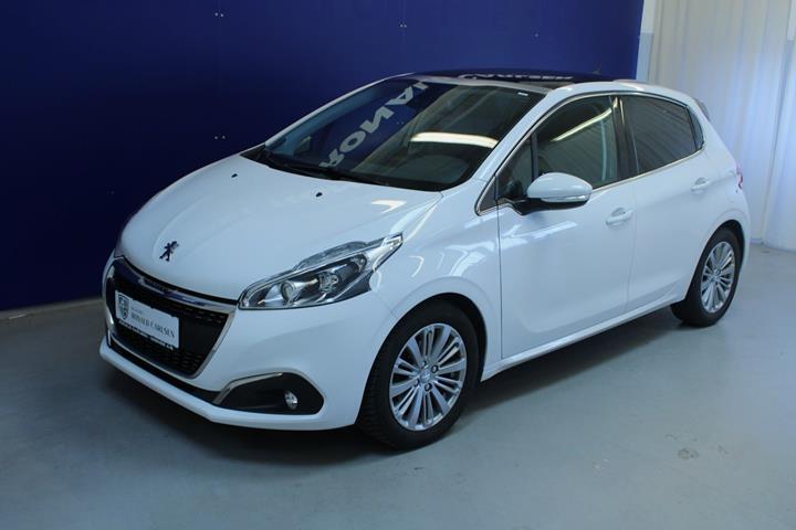 Hvid Peugeot 208 fra 2019