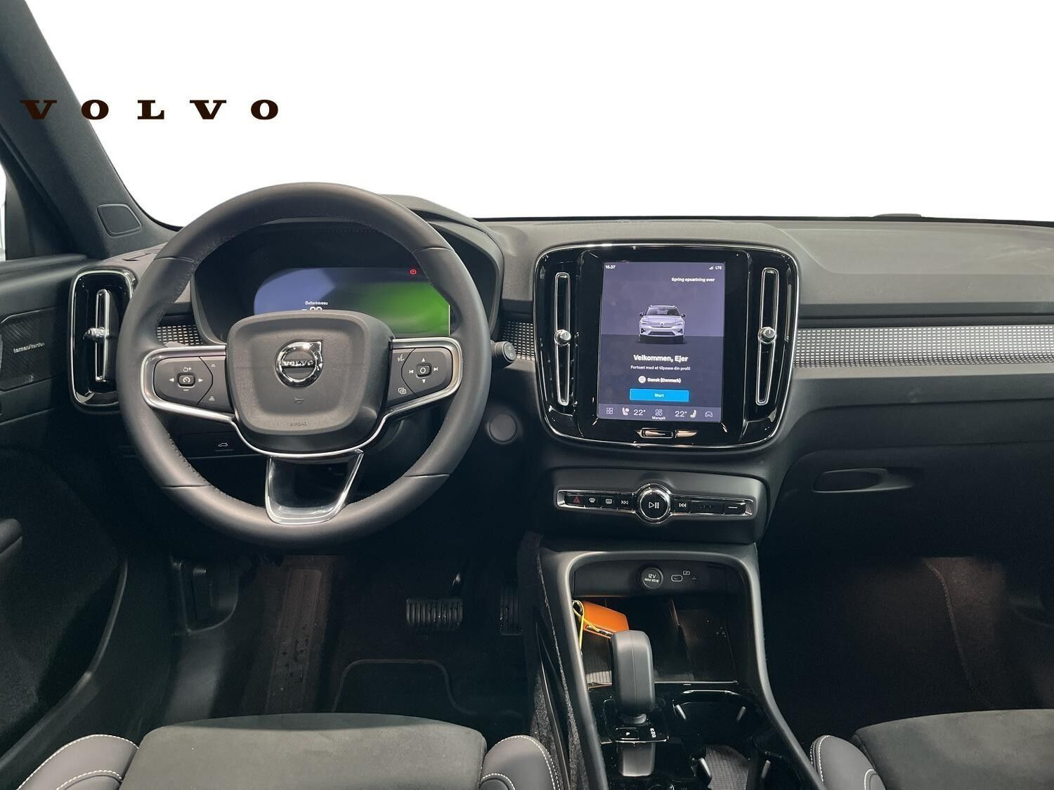 Sort Volvo EX40 fra 2026