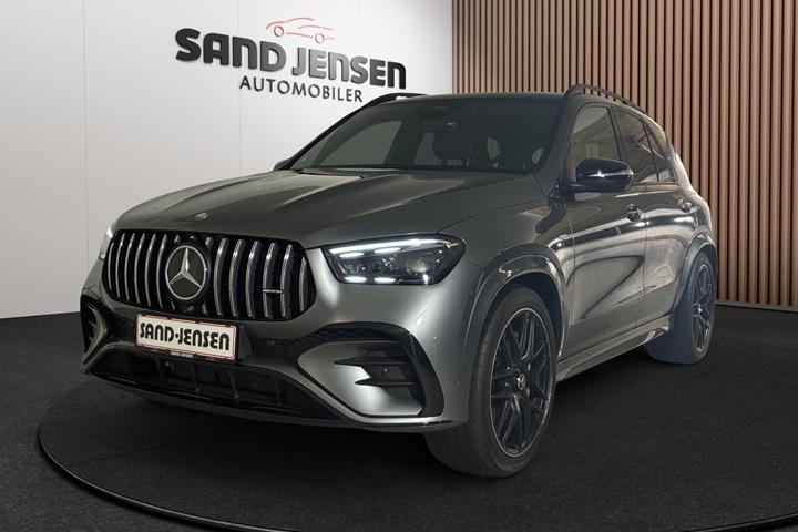 Grå Mercedes GLE53 fra 2025