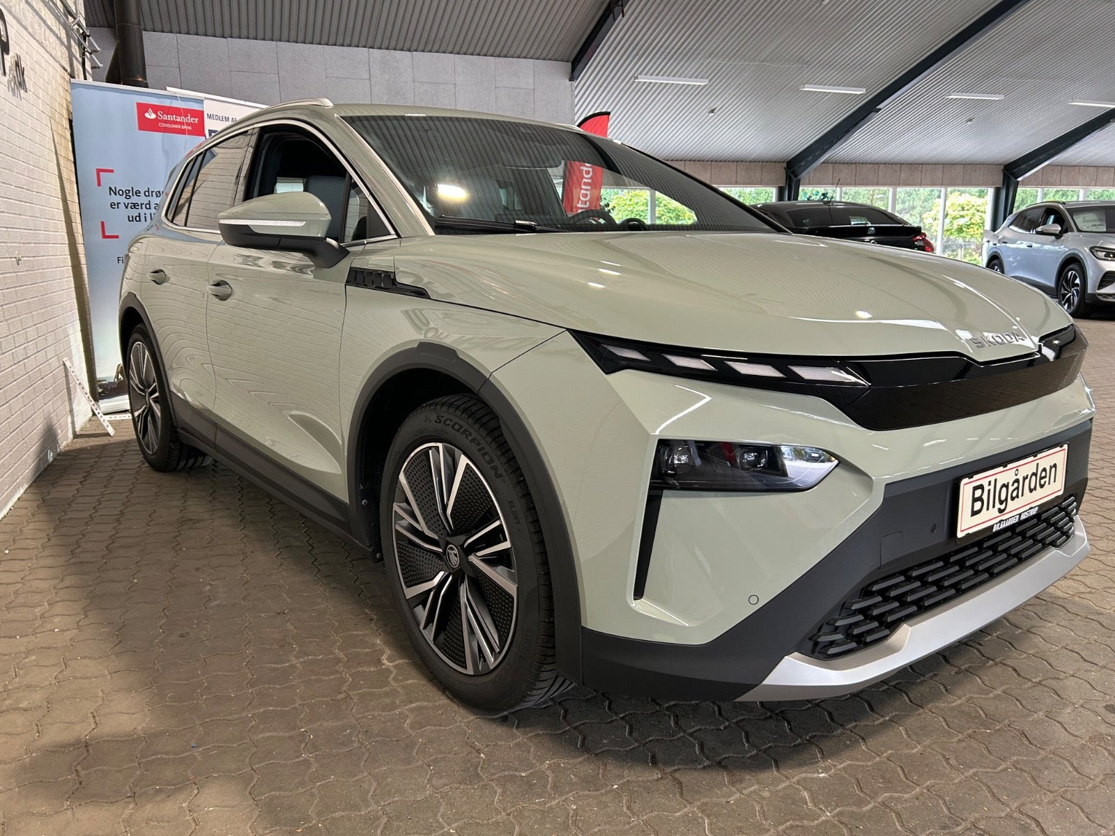 Grøn Skoda Elroq fra 2025
