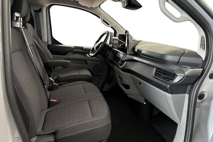 Grå Ford E-Transit Custom 340 L2 fra 2027