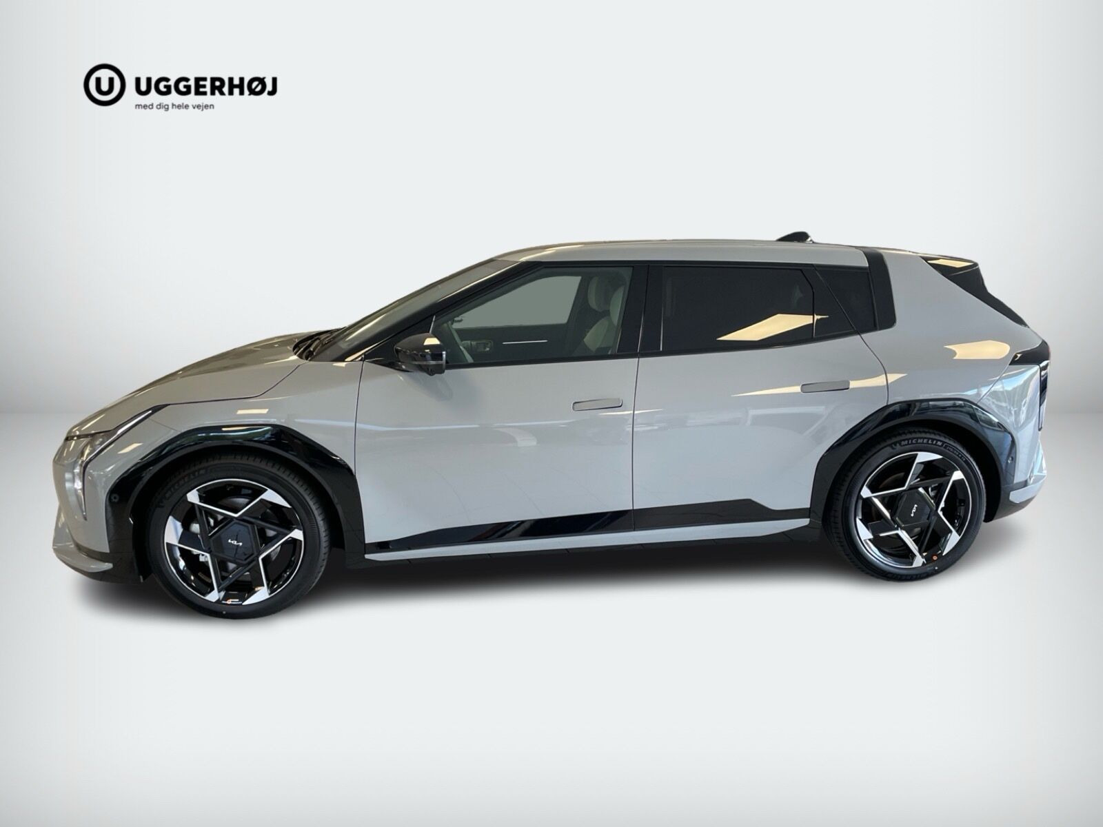 Grå Kia EV4 fra 2026