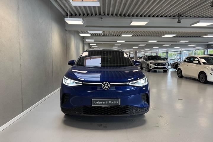 Blå VW ID.4 fra 2023