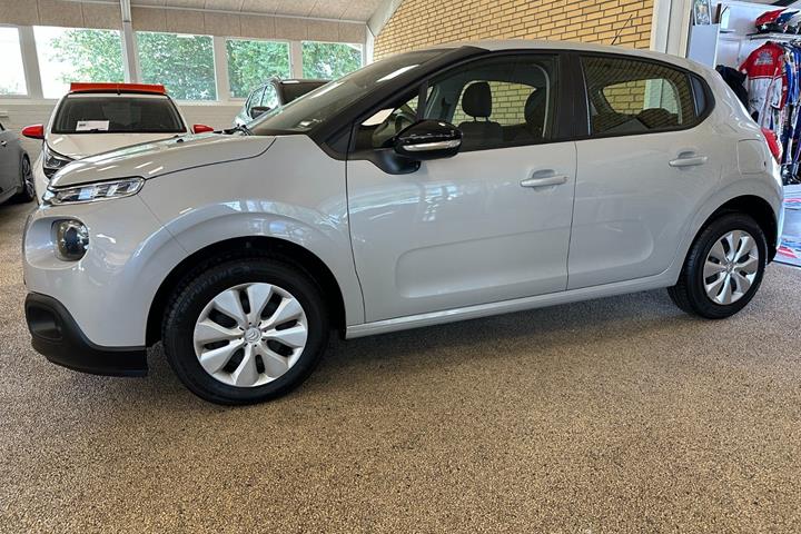 Grå Citroën C3 fra 2018