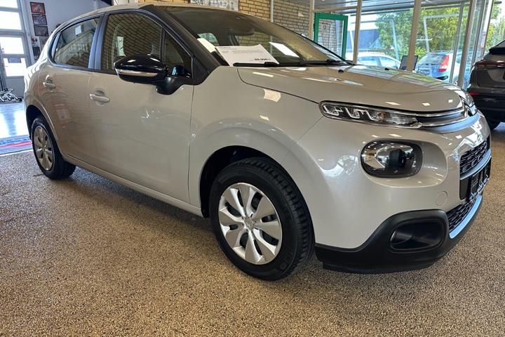 Grå Citroën C3 fra 2018