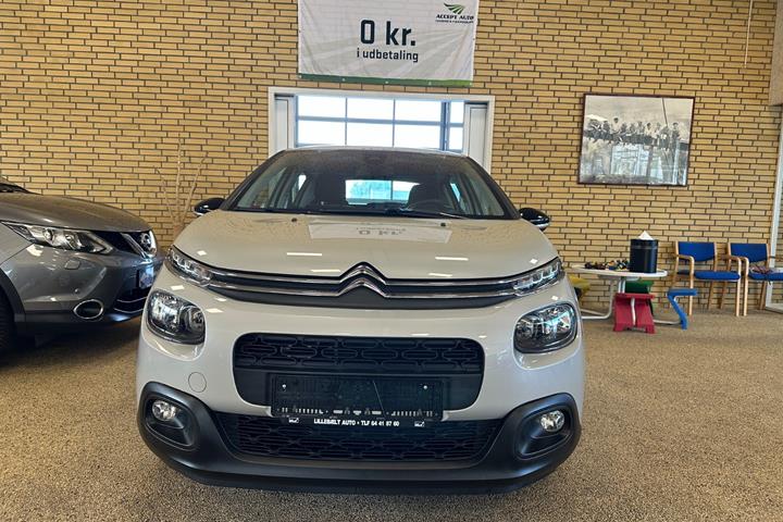 Grå Citroën C3 fra 2018