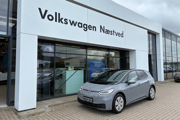 Grå VW ID.3 fra 2023
