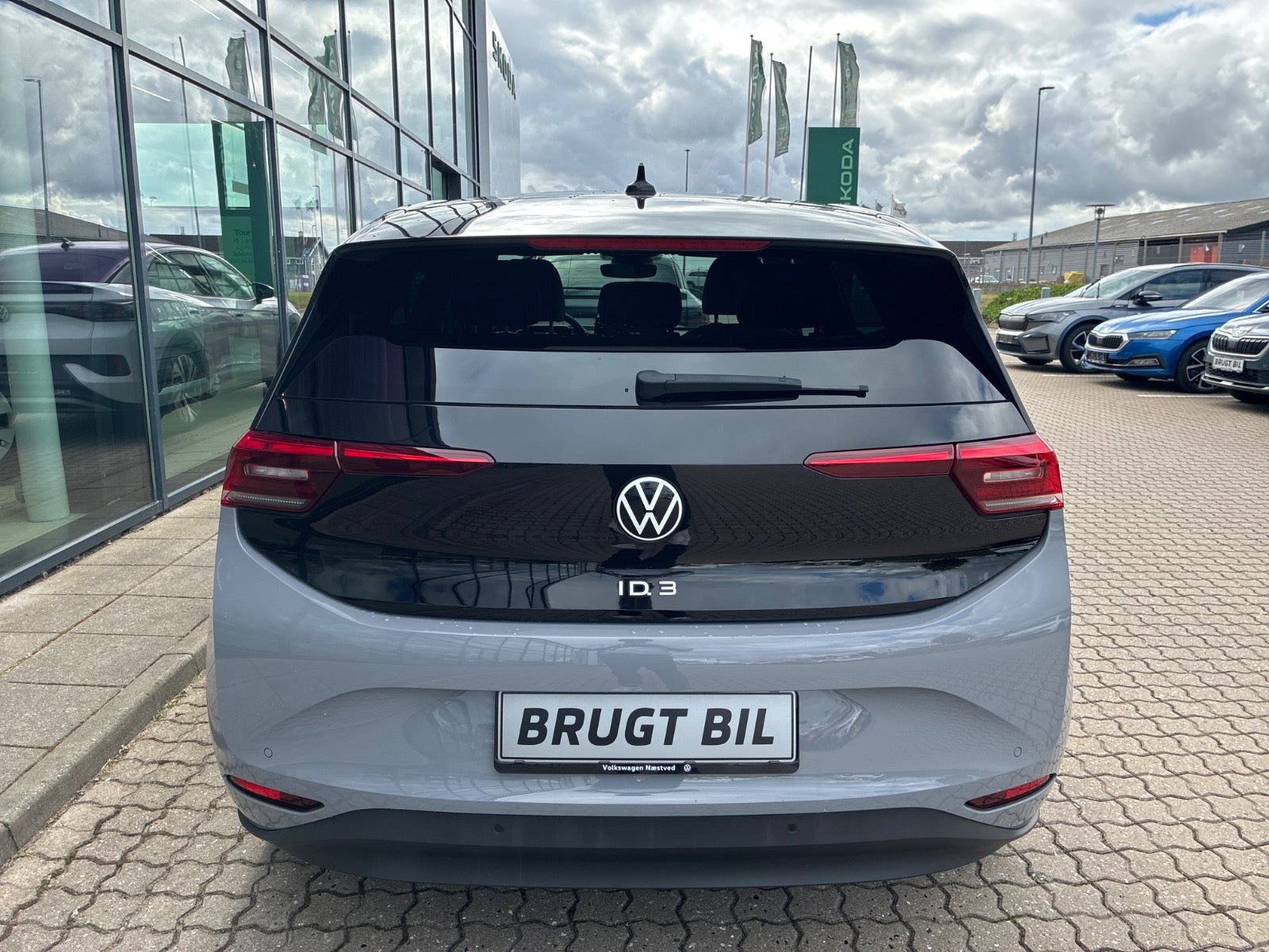Grå VW ID.3 fra 2023
