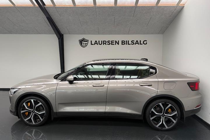 Orange Polestar 2 fra 2020