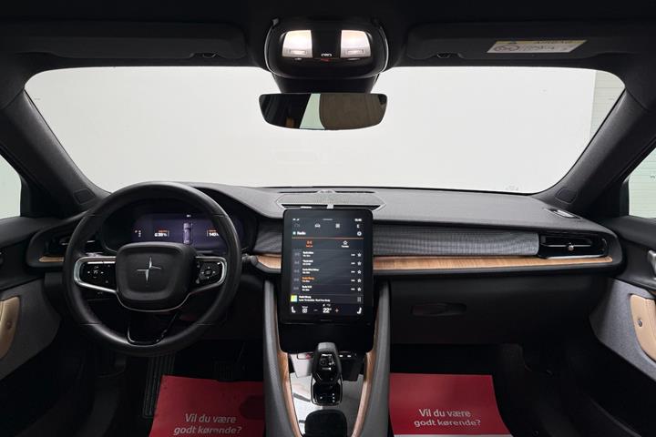 Orange Polestar 2 fra 2020