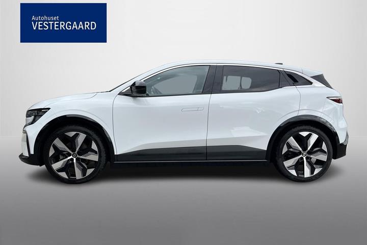 Hvid Renault Megane E-Tech fra 2025