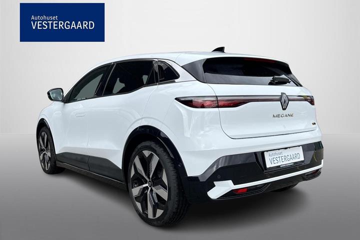 Hvid Renault Megane E-Tech fra 2025