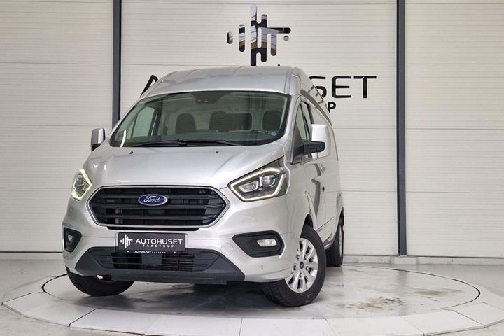 Sølv Ford Transit Custom 300 L1 fra 2018