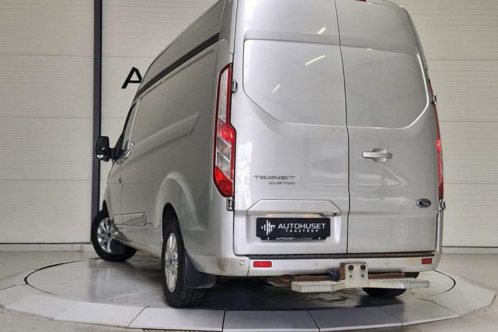 Sølv Ford Transit Custom 300 L1 fra 2018