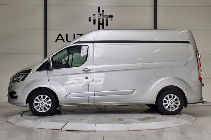 Sølv Ford Transit Custom 300 L1 fra 2018